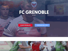 Tablet Screenshot of fcgrugby.com